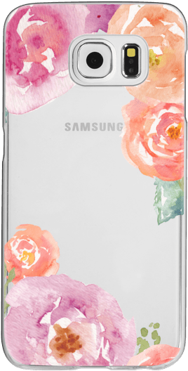 Garden Watercolor Flowers - Custom Crochet Gladiator Sandals (300x547), Png Download