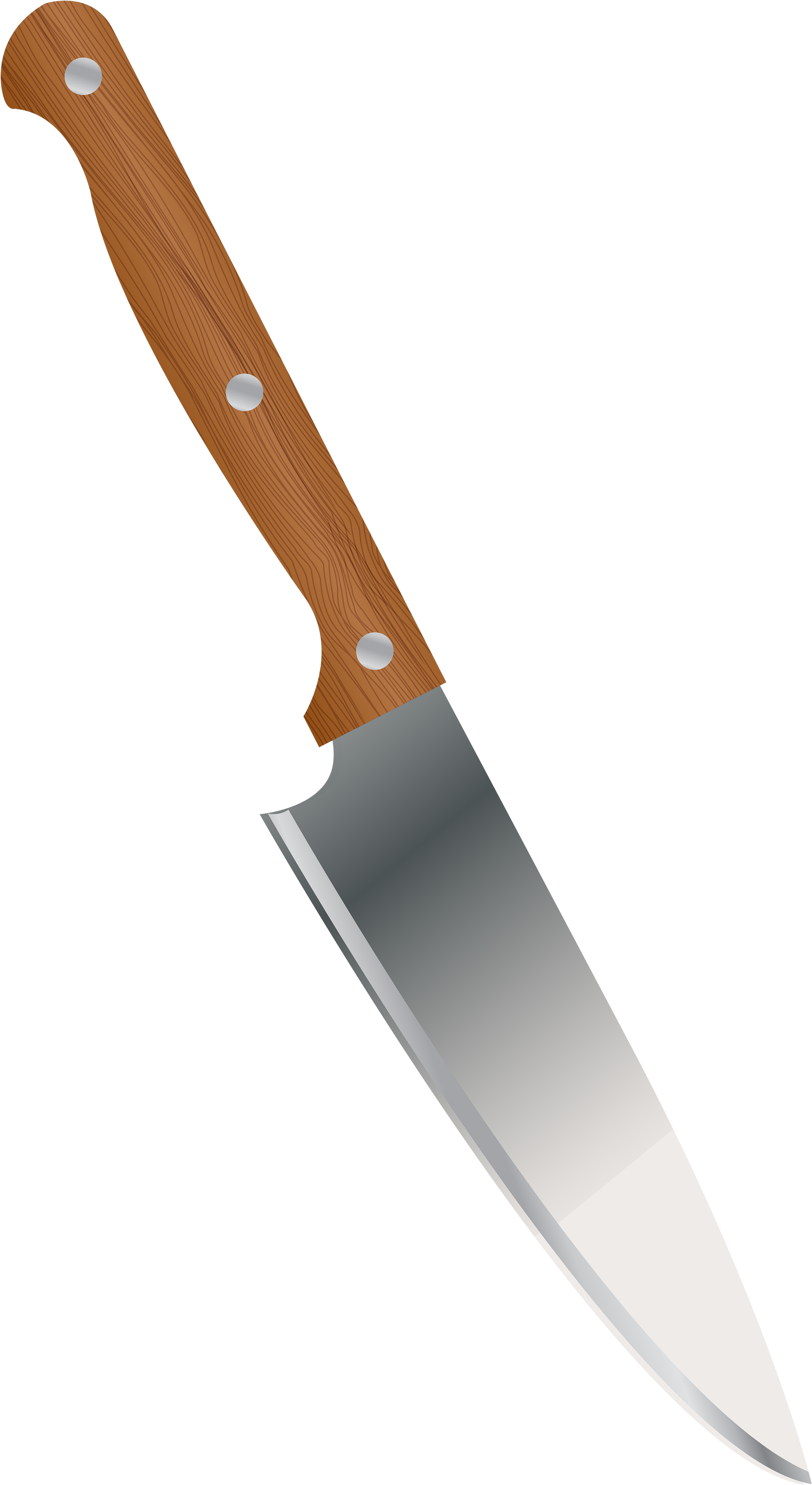 Kitchen Knife Png Clipart - Knife Clipart Png (2332x4000), Png Download