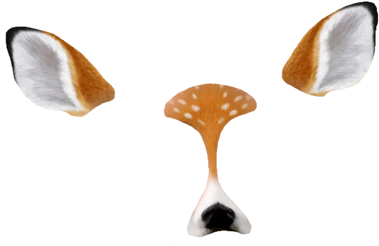 Snapchat Filters Png Free Best Snapchat Filters Png - Deer Snapchat Filter Transparent (500x451), Png Download