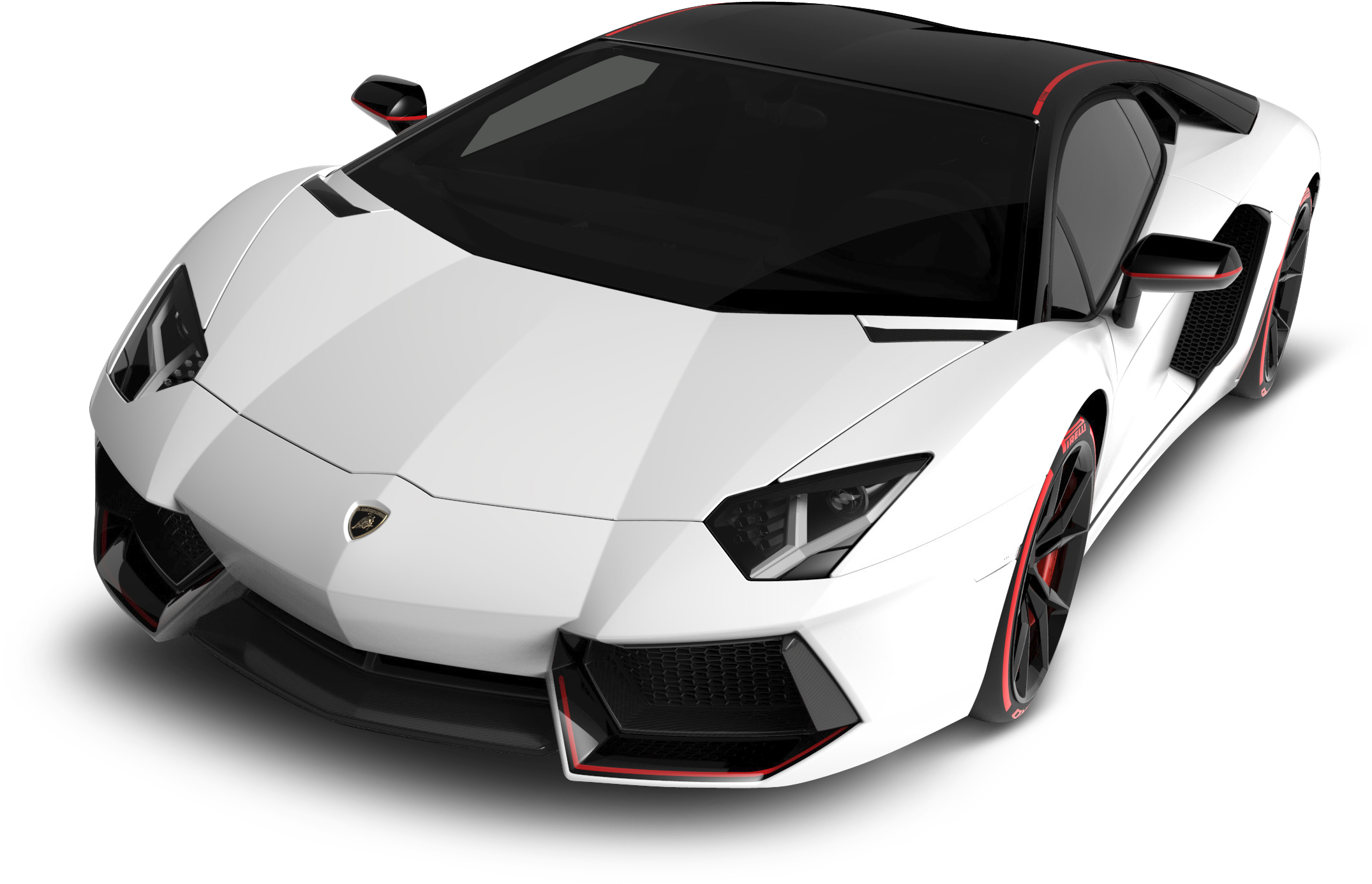 Royal Lamborghini Aventador White Car Png Image - Lamborghini Png (2219x1490), Png Download