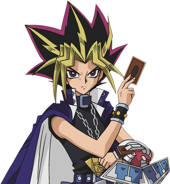 Yu Gi Oh Main Character (561x592), Png Download