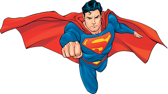 Superman Image - Superman Png (687x386), Png Download