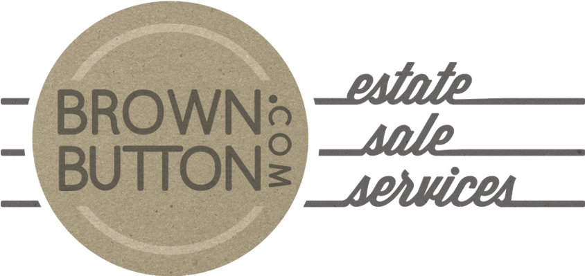 Brown Button Estate Sales - Brown Button Limited Liability Company (869x421), Png Download