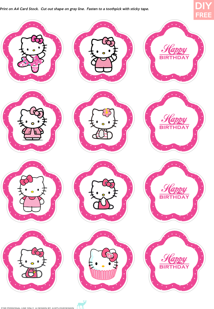 Download Diy Free Hello Kitty Cupcake Topper - Hello Kitty Printable Free PNG Image with No Background - PNGkey.com download-diy-free-hello-kitty-cupcake-topper-hello-kitty-printable-free-png-image-with-no-background-pngkey-com