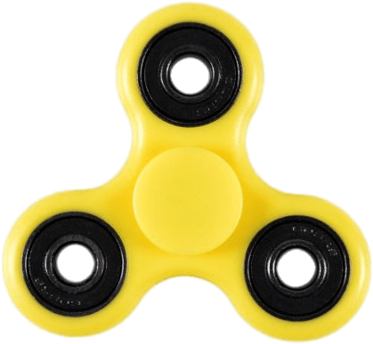 Yellow Fidget Spinner - Fidget Spinner Price In Pakistan (450x450), Png Download