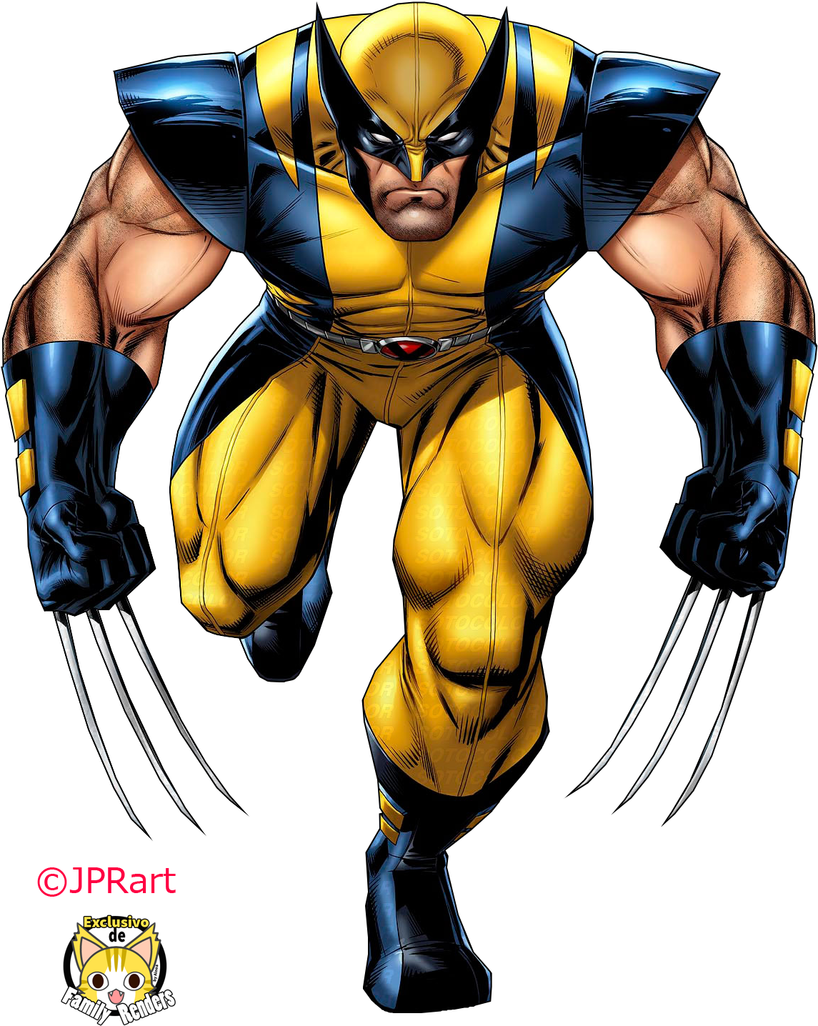 Comic Wolverine (1200x1591), Png Download