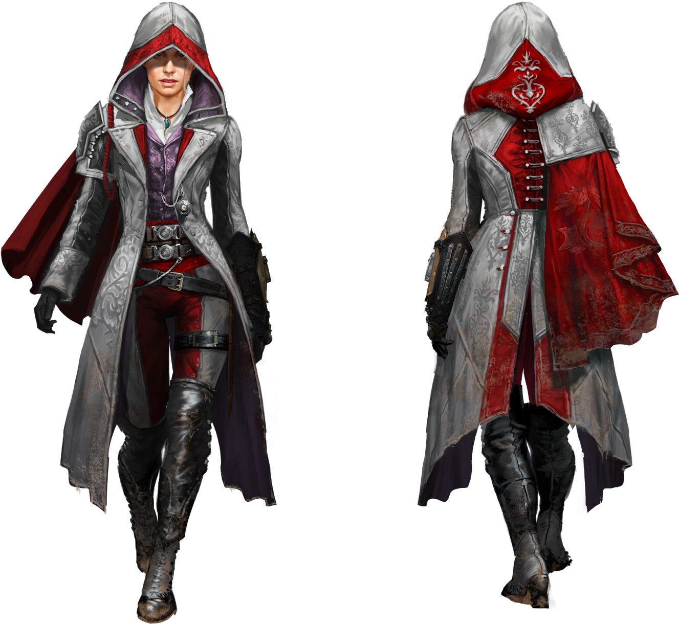 Try Watching This Video On Www - Assassins Creed Female Outfit (1600x1600), Png Download