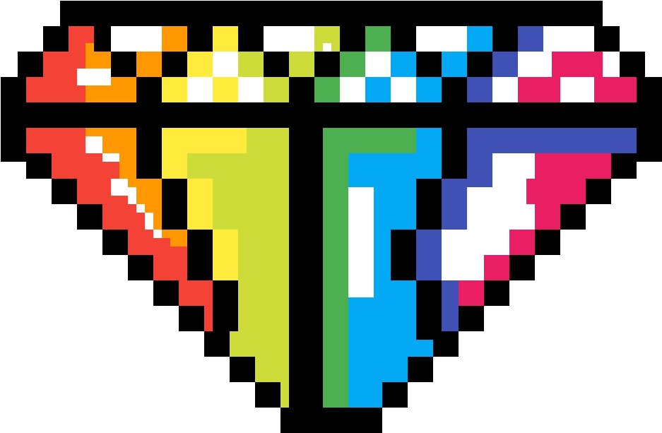 Pixilart - Pixel Art Easy Diamond (1200x1200), Png Download