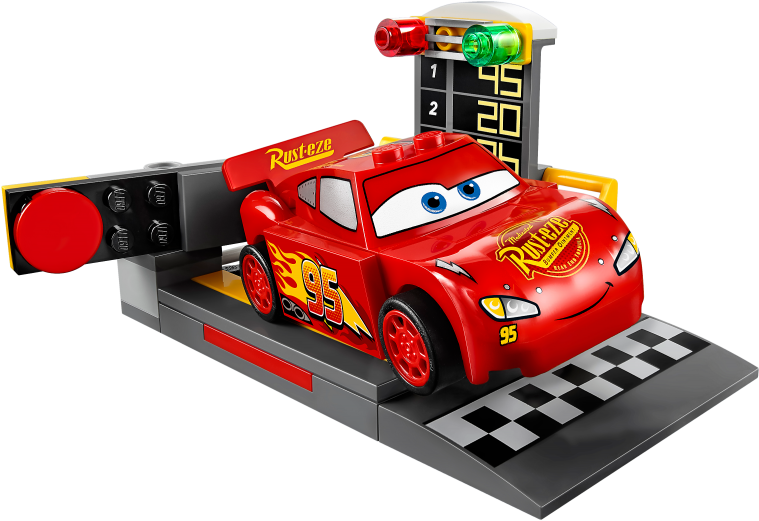 Lightning Mcqueen Speed Launcher - Lego Rayo Mcqueen (800x600), Png Download