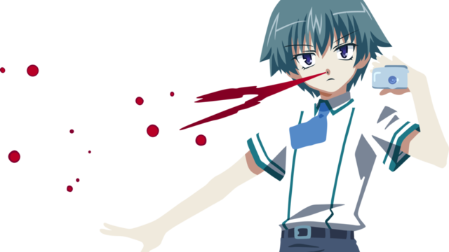 I Love That The World Hates Me - Baka To Test Kouta (640x360), Png Download