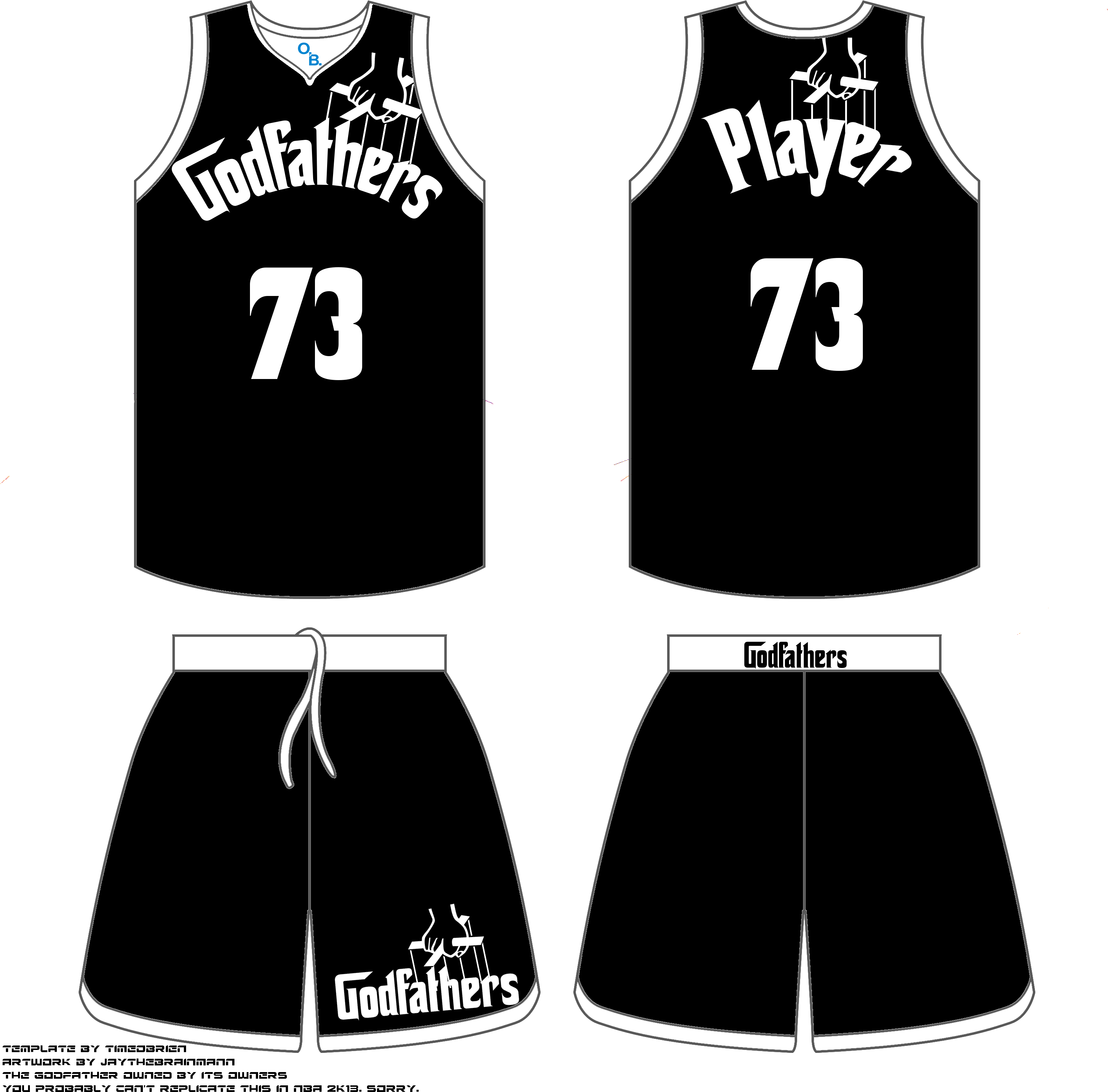 basketball jersey layout