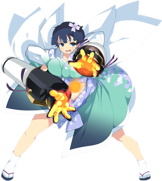 Post By H2foxo On Oct 17, 2012 At - Senran Kagura Estival Versus Yozakura (640x680), Png Download