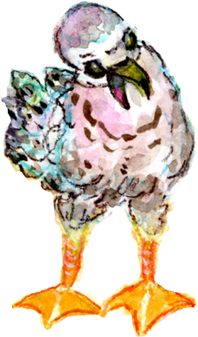 Hi - Illustration (343x508), Png Download