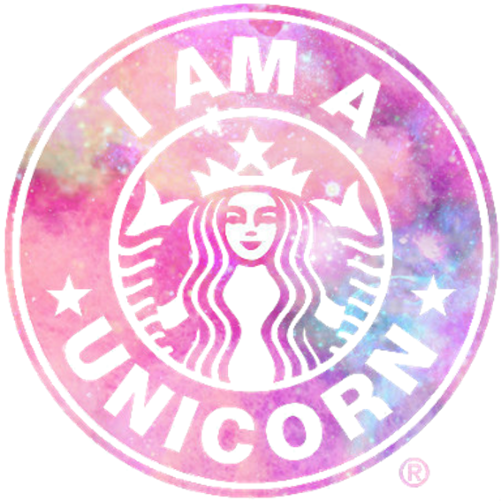 Starbucks Clipart Galaxy - Galaxy Starbucks (1024x1024), Png Download