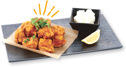 Korean Fried Chicken (532x282), Png Download