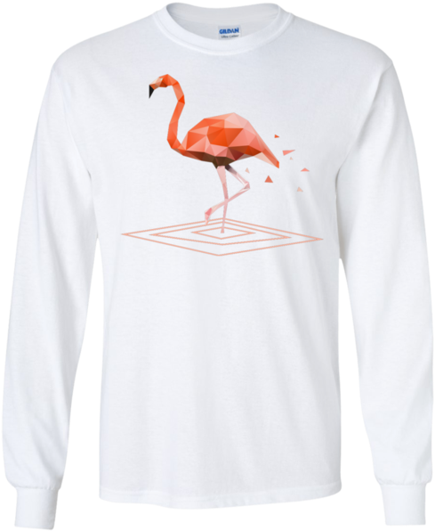 Pink Flamingo Watercolor - Quadro Decorativo Pelicano 23x33cm Branco Infinity (600x600), Png Download