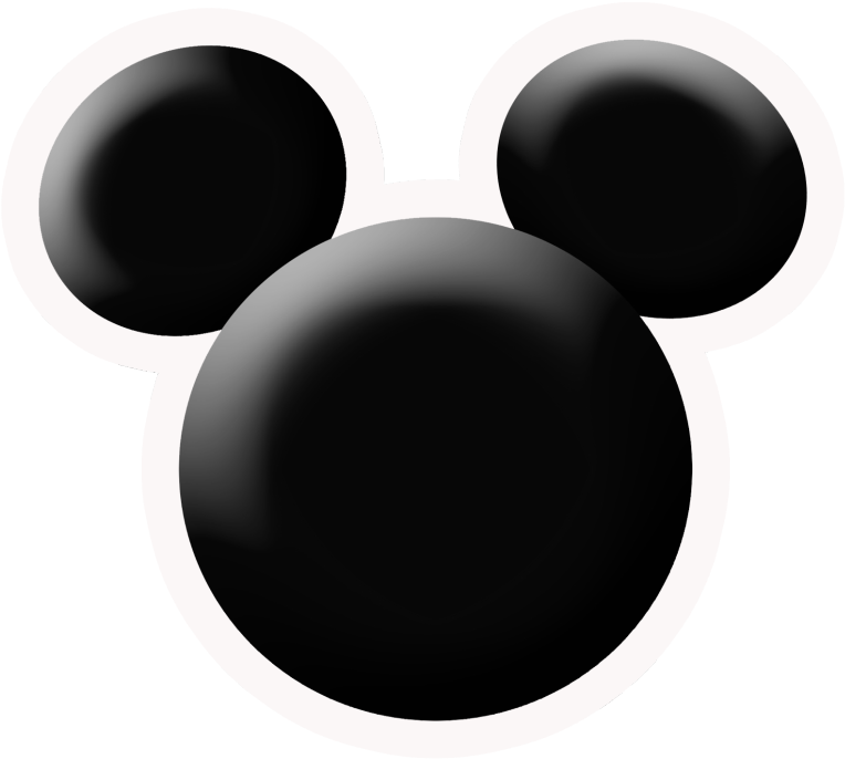 Mickey Png - Mickey Head Png (870x870), Png Download