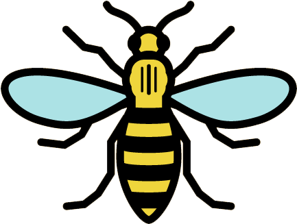Deluxe Pics Of Steelers Logo What S The Buzz With The - Manchester Bee Pin Badge (487x365), Png Download