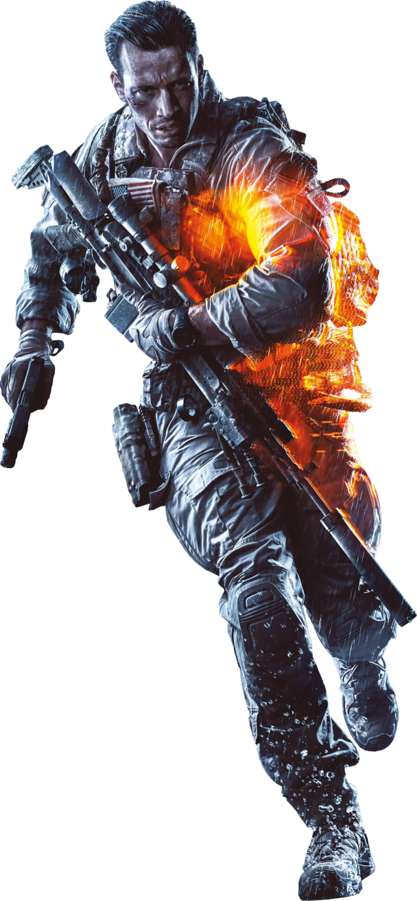 Battlefield Free Png Image - Bf 4 Xb360 Battlefield 4 Xbox 360 (608x1313), Png Download