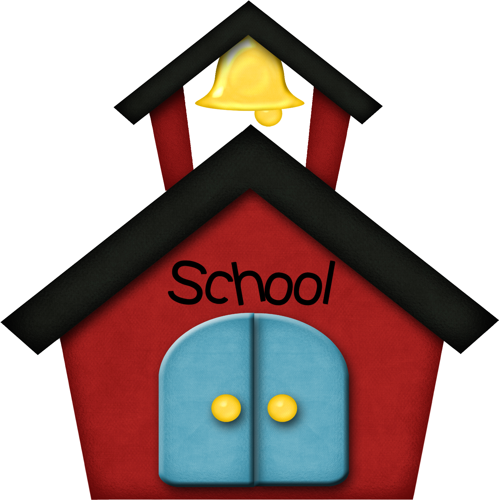 School House Clip Art School House - Slogans In English For School (1800x1800), Png Download