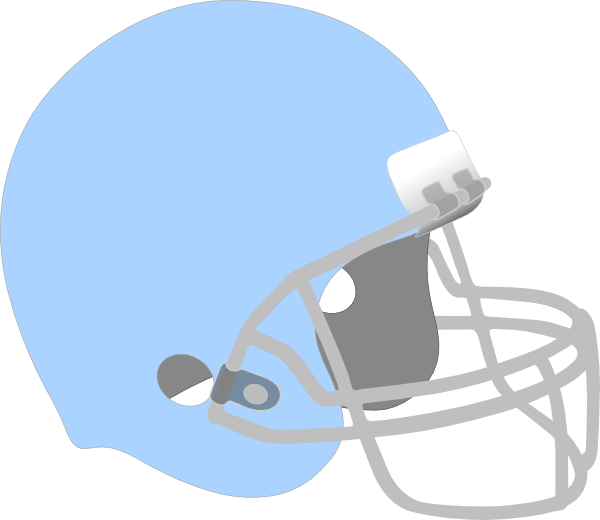 Light Blue Football Helmet Svg Clip Arts 600 X 520 (600x520), Png Download