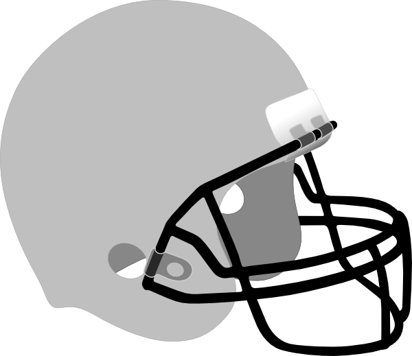 Football Helmet Clip Art At Clker - American Football Helmet Cartoon (600x519), Png Download