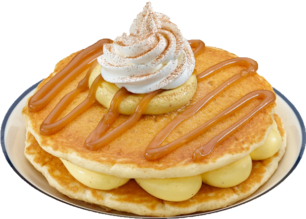 Eggnog Pancakes Ihop (900x620), Png Download