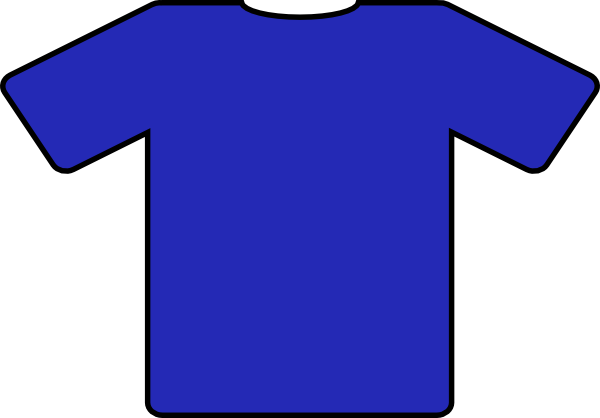 Blue Plain Tshirt Svg Clip Arts 600 X 418 Px (600x418), Png Download