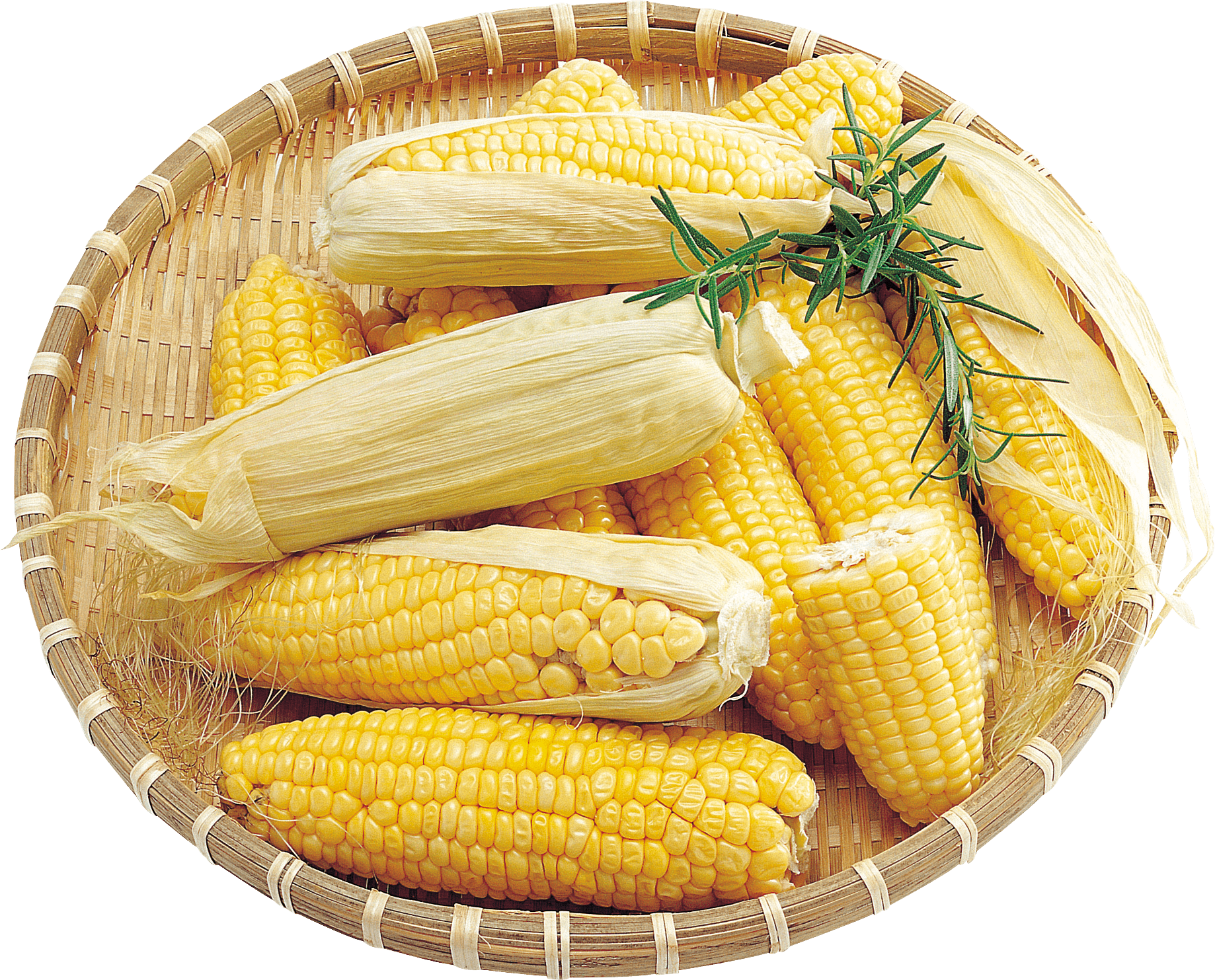 Corn Png Image Png Image - Canasta Con Maiz Pmg (1838x1483), Png Download