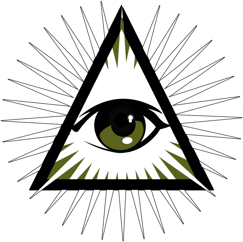 Illuminati Knob Sticker - Illuminati Stickers (1280x1280), Png Download