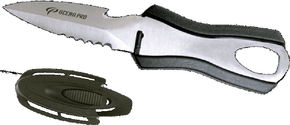 Oceanpro Spinner Knife Blunt - Scuba Diving (1000x1000), Png Download