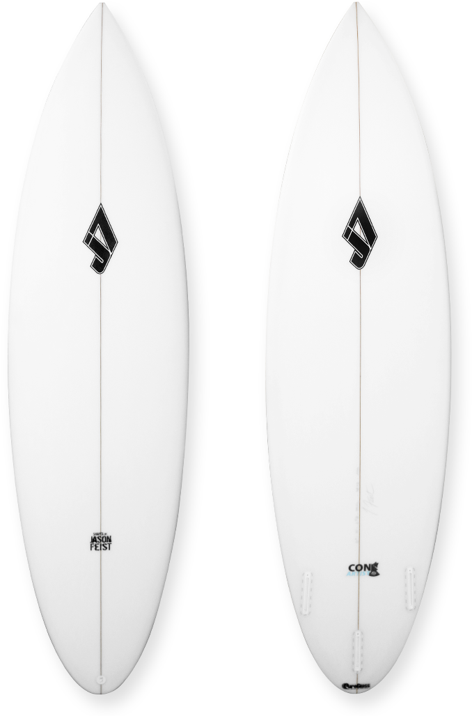 Surfboard-image - Von Sol Shadow 5 6 (900x1051), Png Download