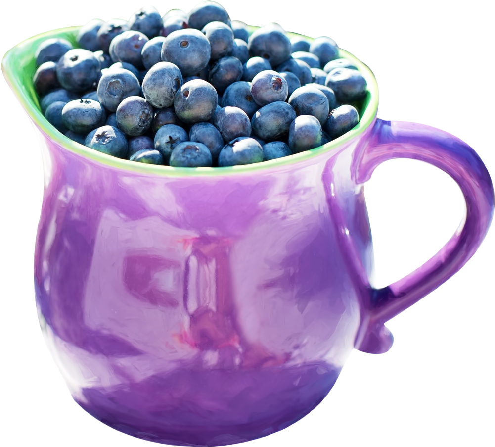 Blueberry Png Background - Blueberry (1046x945), Png Download