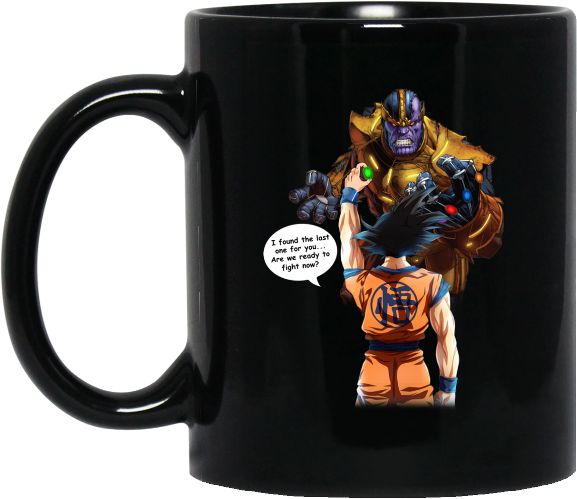Songoku Vs Thanos - Goku Vs Thanos Shirt (1155x1155), Png Download