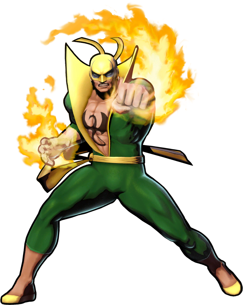 Iron Fist - Iron Fist Marvel Vs Capcom (1024x1024), Png Download