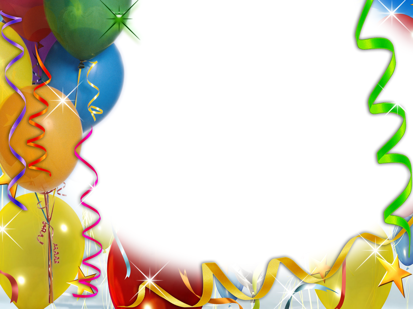 Free Printable Frames,toppers Or Labels - Marcos De Cumpleaños Adultos (1600x1200), Png Download