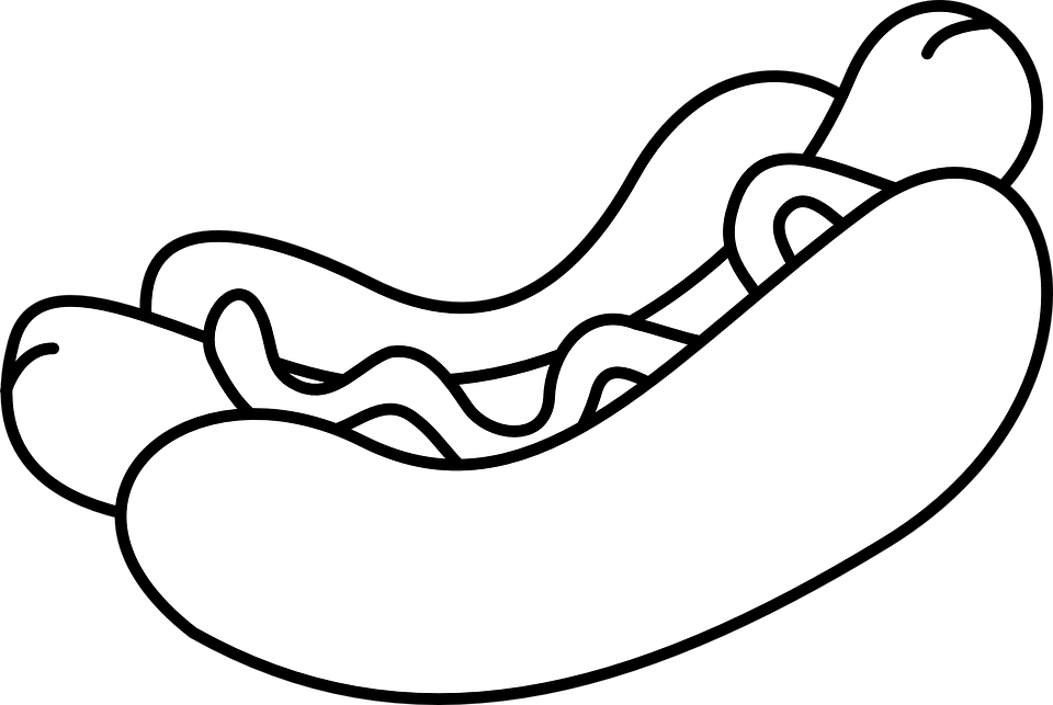 How To Set Use Hotdog Svg Vector (600x402), Png Download