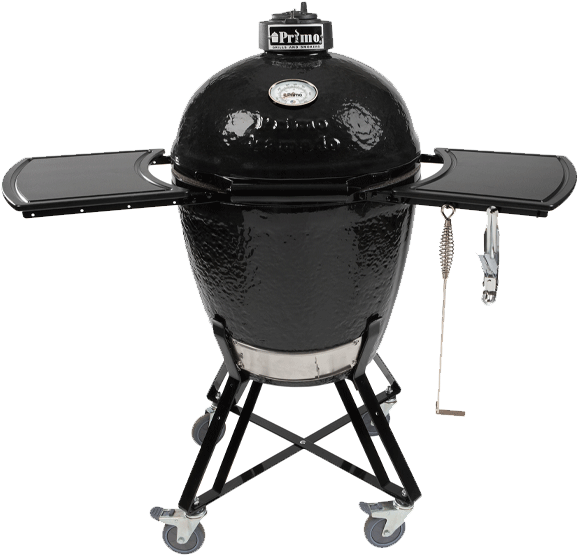 Kamado Ceramic Grills For Sale In New Holland - Primo All-in-one - Kamado Ceramic Bbq (773) (600x700), Png Download