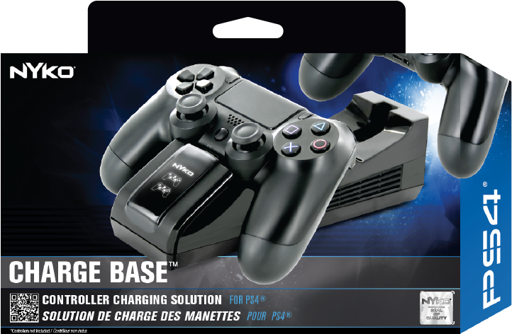 Charge Base For Ps4 - Nyko Ps4 Charge Base (charging Station) (1024x768), Png Download
