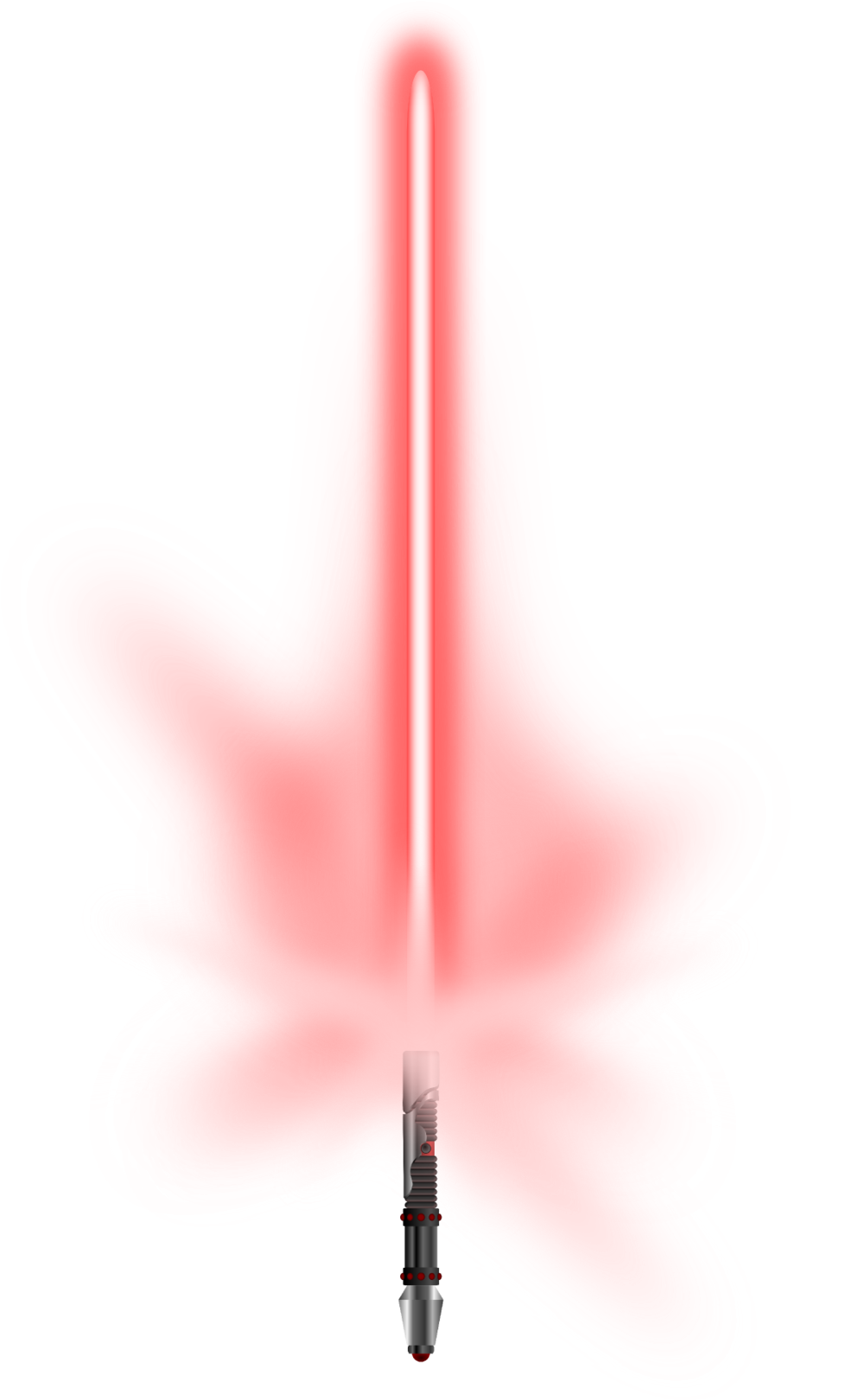 Dark Side Lightsaber - Macro Photography (1024x1645), Png Download