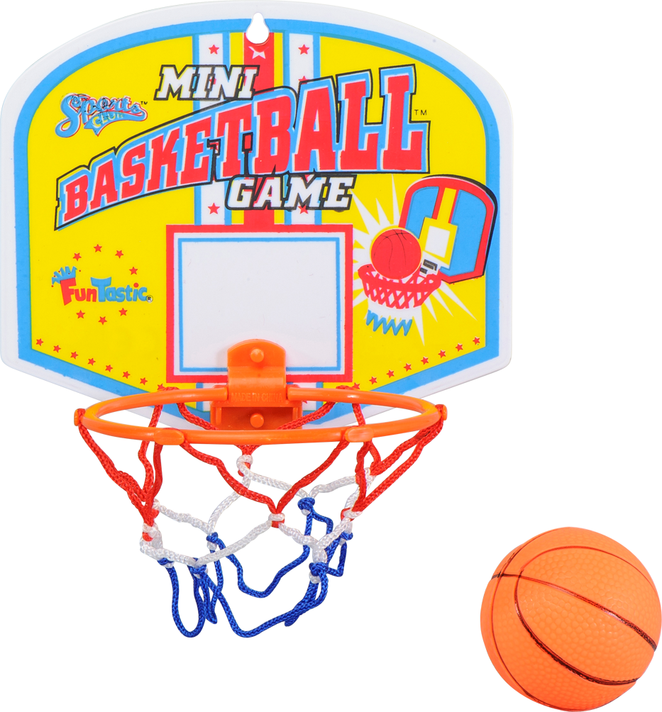 Download Mini Basketball Hoop Set, , Large PNG Image with No Background