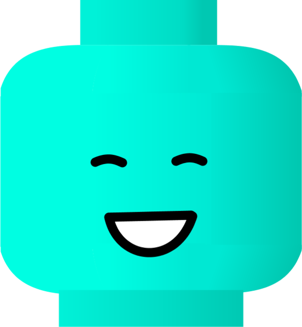 Smiley Face Lego Vector Clip Art - Lego Clip Art (600x650), Png Download