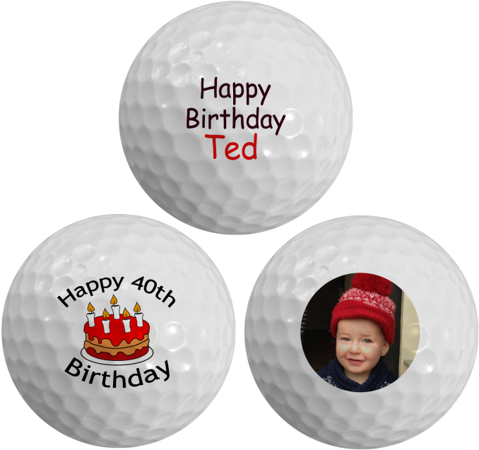 Golf Ball - Personalised Golf Balls (700x700), Png Download