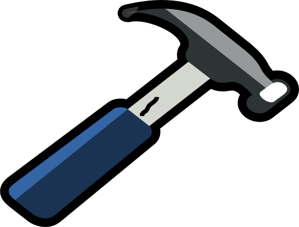 28 Collection Of Hammer Drawing Png - Cartoon Image Of Hammer (600x456), Png Download