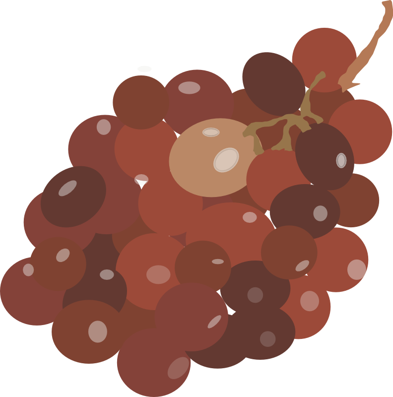 How To Set Use Red Grapes Svg Vector (594x600), Png Download