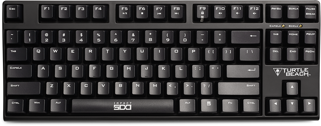 The Turtle Beach Impact 500 Mechanical Gaming Keyboard - Teclado Turtle Beach Impact 500 (1200x1200), Png Download