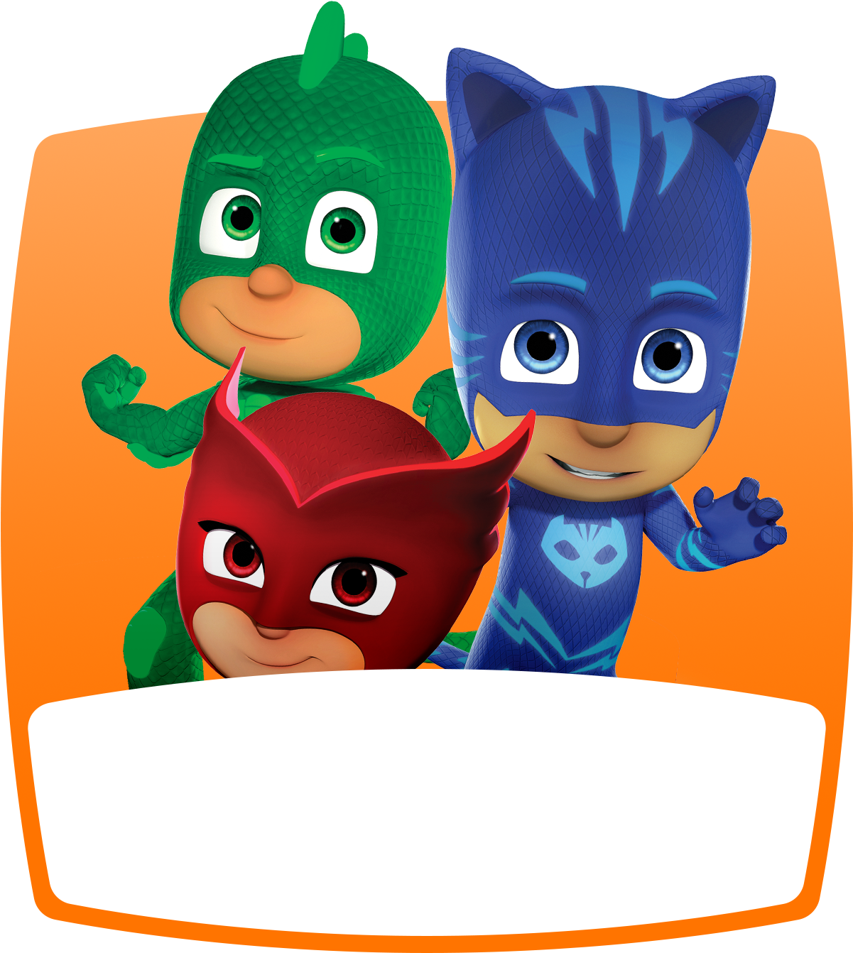 Pj Masks Son Birthday Hero Card (1500x1500), Png Download