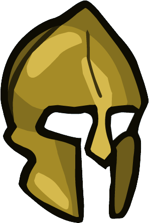Spartan Helmet Png - Cartoon Spartan Helmet Png (297x445), Png Download