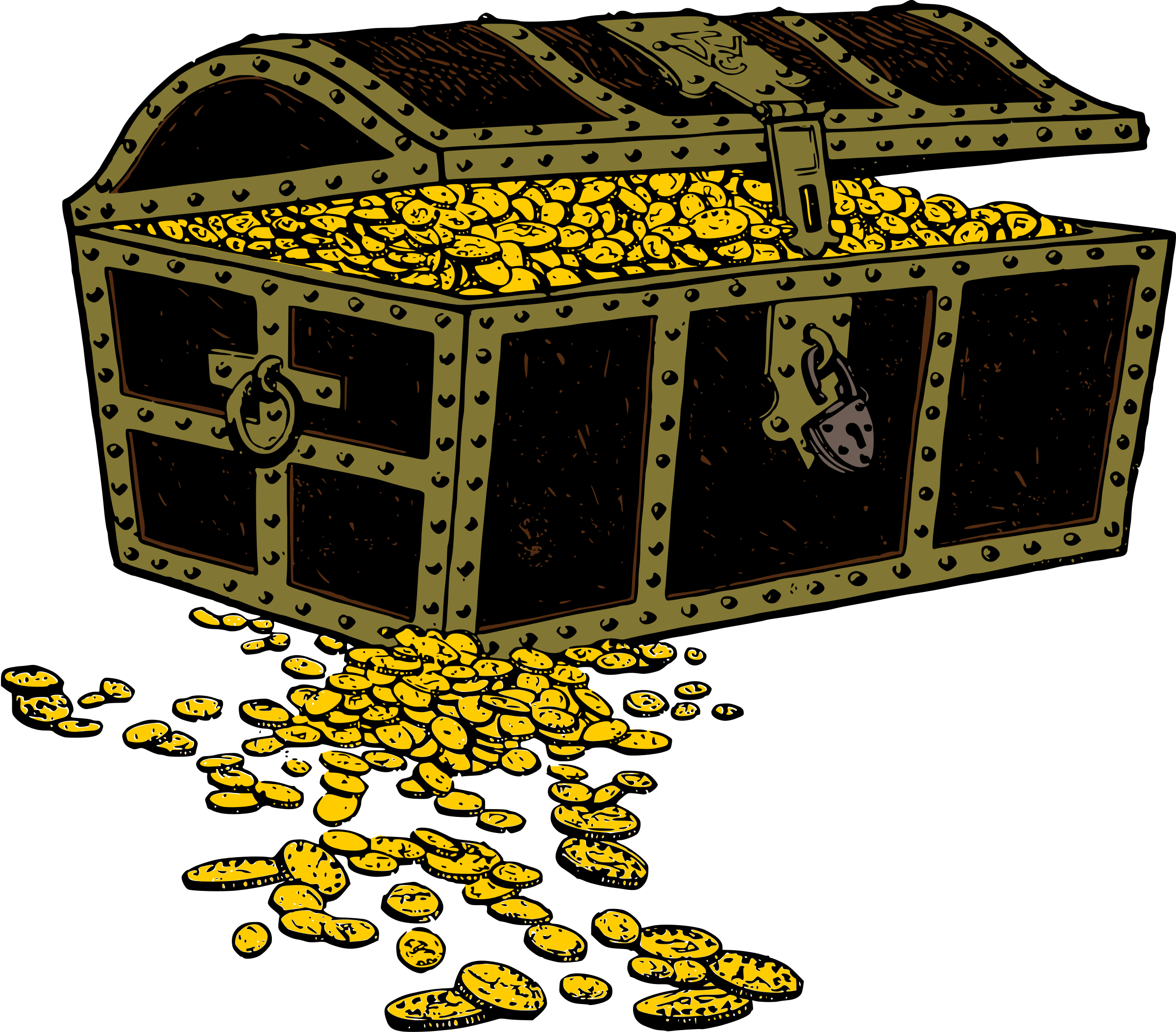 This Free Icons Png Design Of Treasure Chest (2400x2106), Png Download