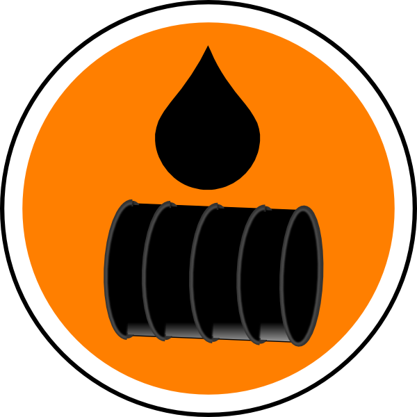 Puddle Clipart Spilled Chemical - Residuos Industriales Simbolo Png (600x600), Png Download